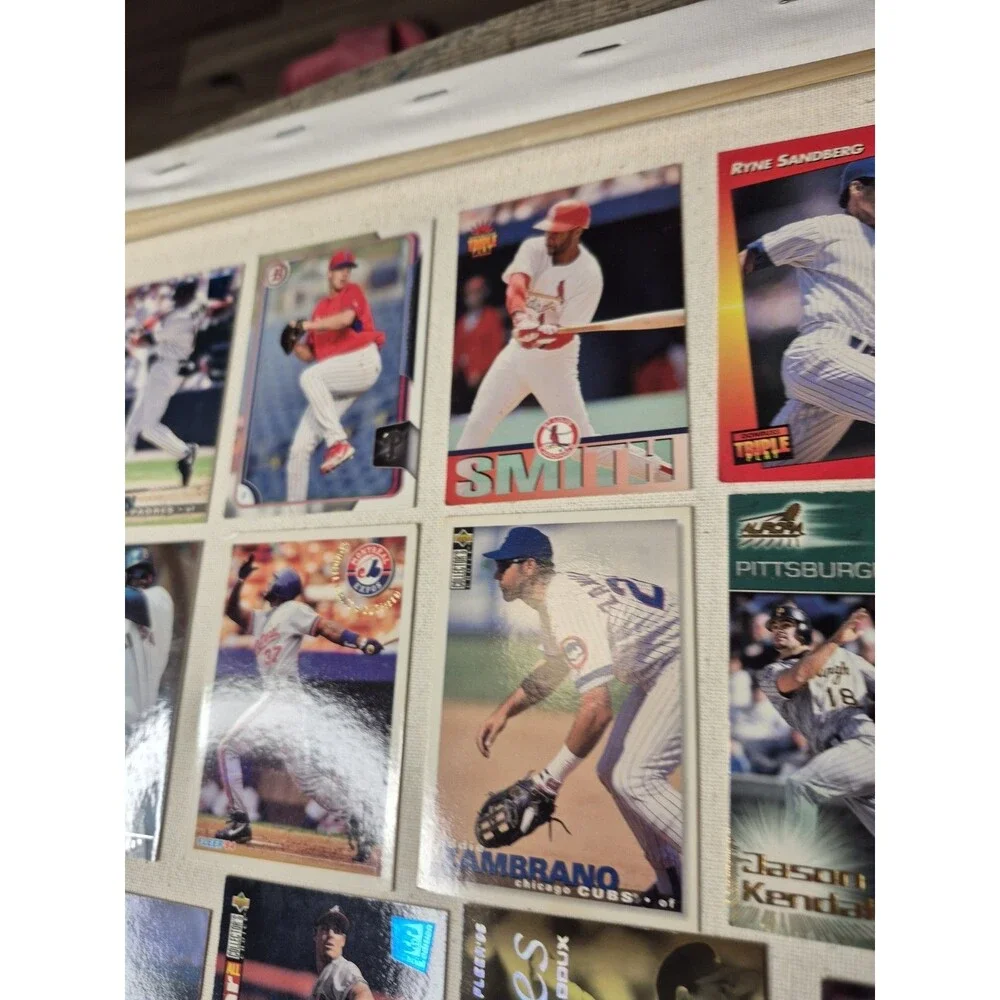 15 Card MLB Baseball Card Lot Gwynn Sandberg Nolan Ryan Don Mattingly Nomo Frank